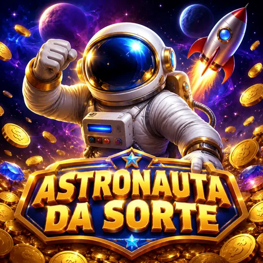 Astronauta do Spaceman flutuando com multiplicador ativo na rodada