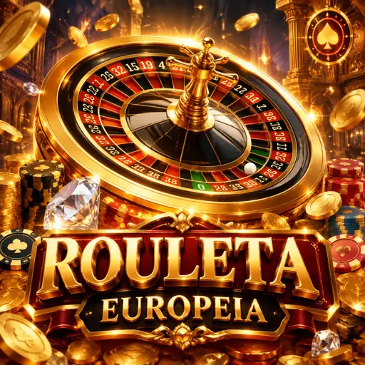 Mesa de roleta europeia com um único zero e pano verde