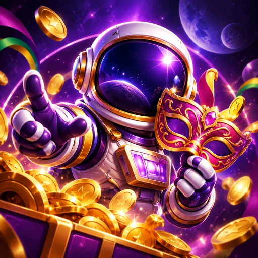 Interface do Spaceman mostrando o botão de cashout parcial de 50% ativo durante o voo